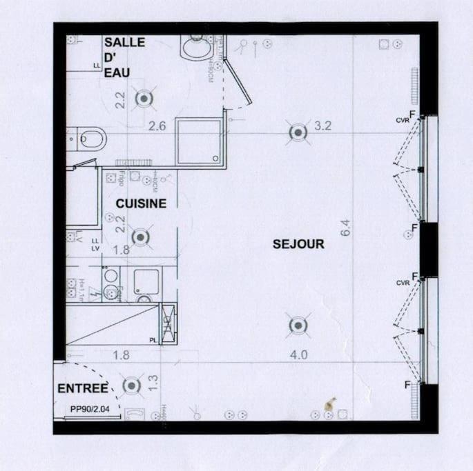 Grand Studio De 37M Carres - Rer Laplace Et Maison Des Examens A 5 Minutes A Pied Arcueil Esterno foto